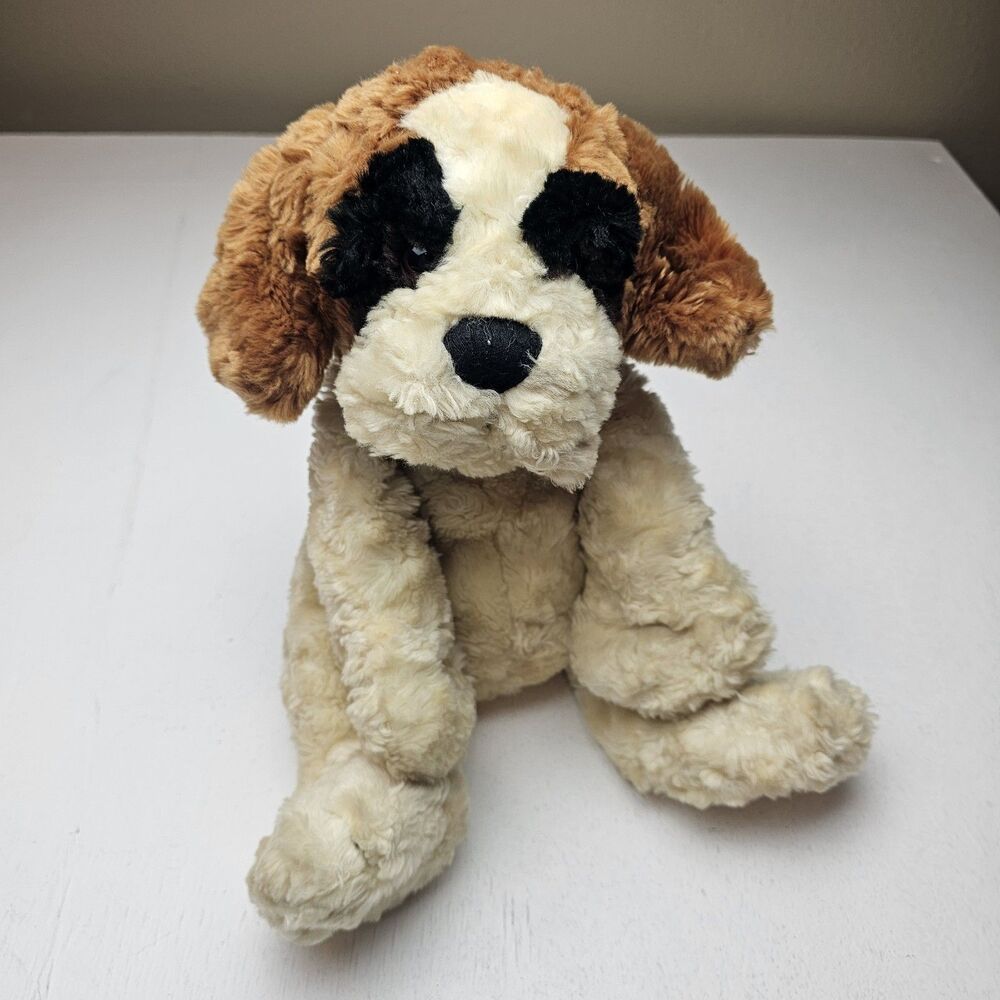 GANZ Heritage Collection Whiskee St Bernard Dog Plush Stuffed Animal H5242 VTG